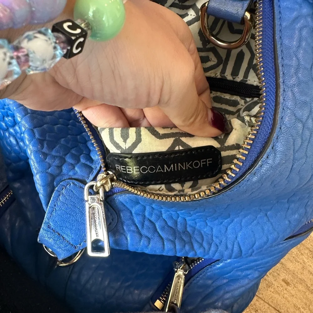 Rebecca Minkoff Julian Blue Backpack